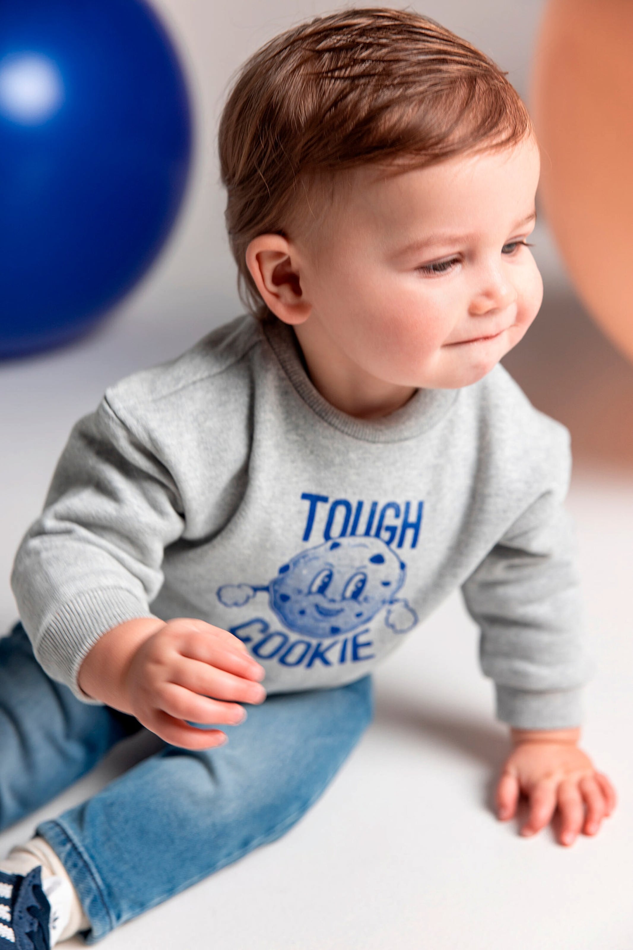Thumbnail - Noppies Baby Sweater Sardesi