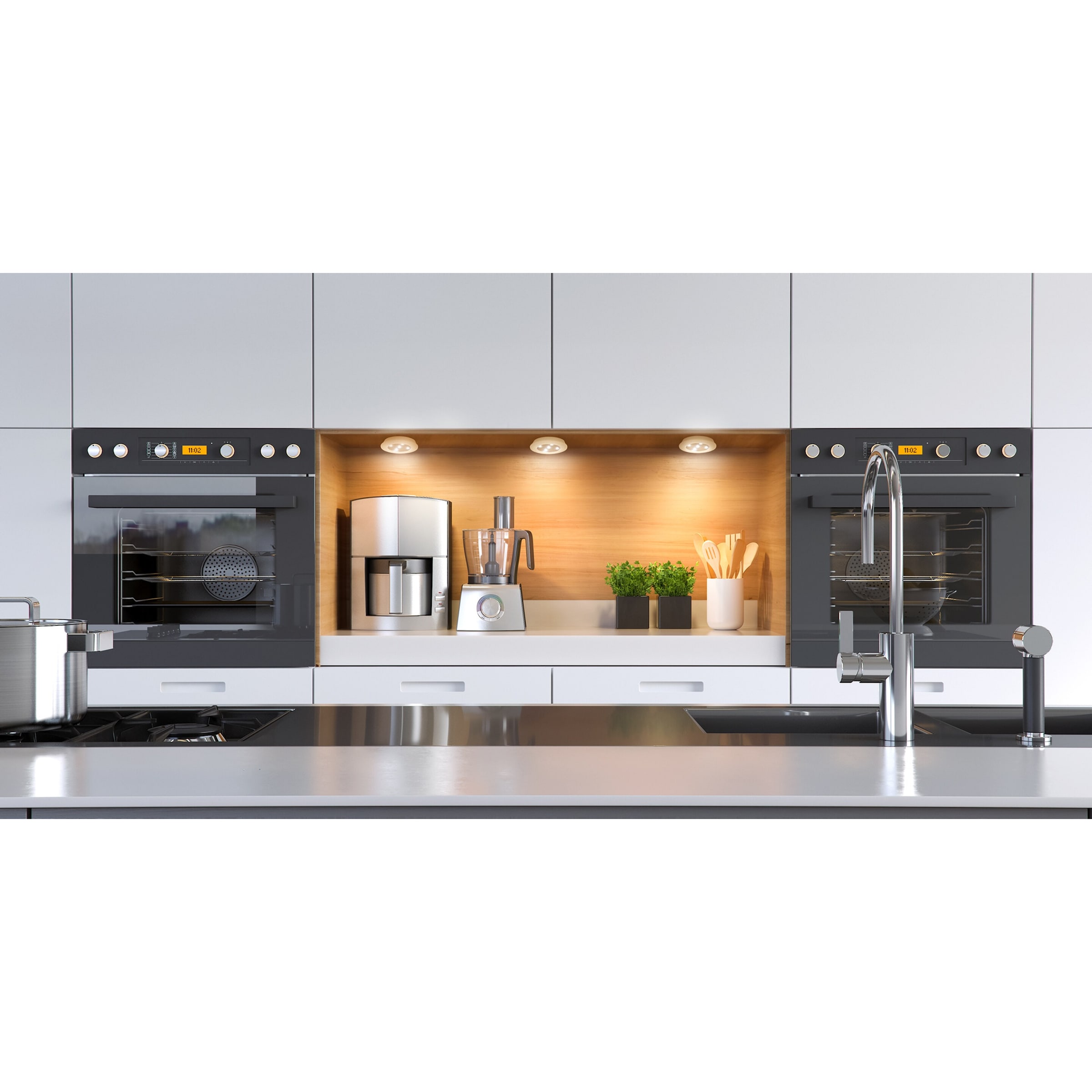 LED-Spot-Leuchten, 3 Stück