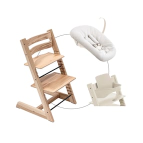 Bundle Treppenhochstuhl inklusive Newbornset Vanilla White & Babyset