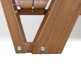 Kindersitzgruppe 'PICKNICK for 4' Outdoor +, teak, mit Lehne und Bankkissen Little Stars 