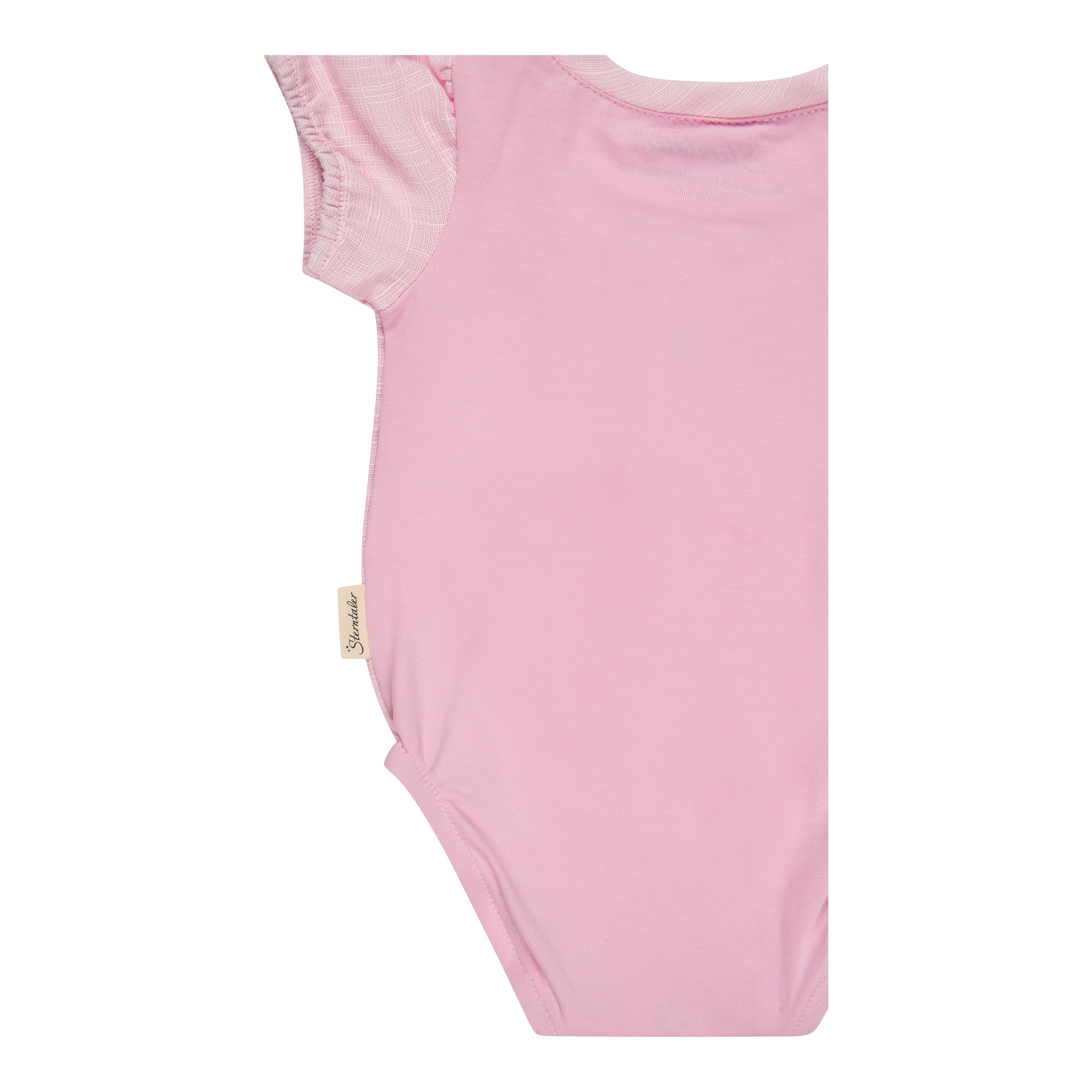 Thumbnail - Sterntaler Body kurzarm Leinenoptik