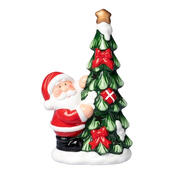 Figurine en céramique à LED «Père Noël»