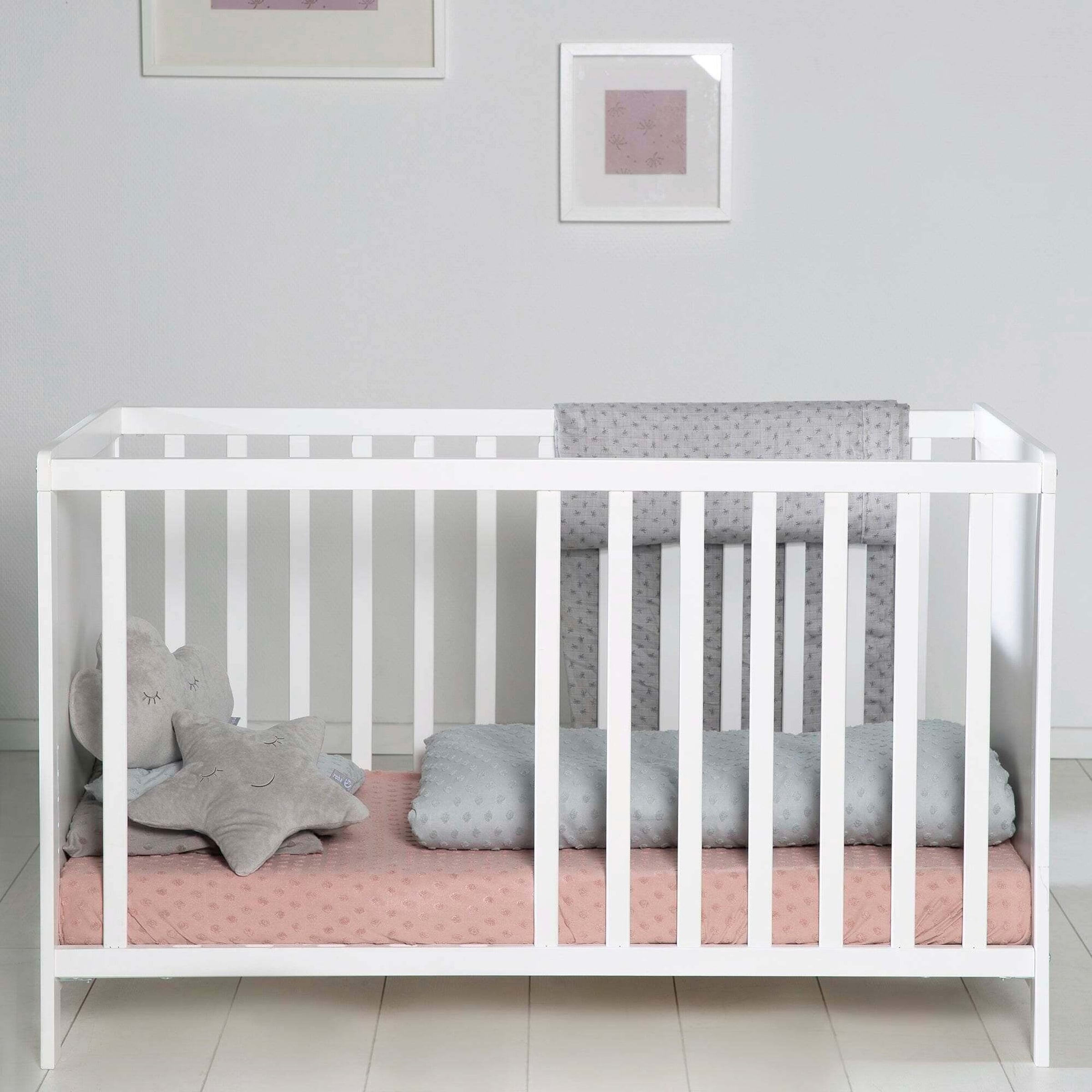 Roba Beistellbett, 60 x 120 cm mit safe asleep Matratze Universal