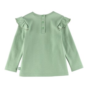 Shirt langarm Möwe Rüschen