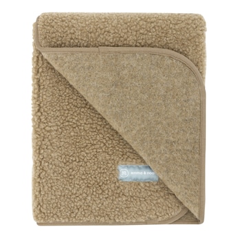 Babydecke Merinowolle-Teddy 75x95 cm