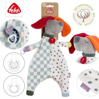 Schmusetuch Hund fehnNATUR 31cm