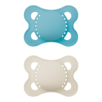 2er-Pack Schnuller Original Silikon, 0-6M