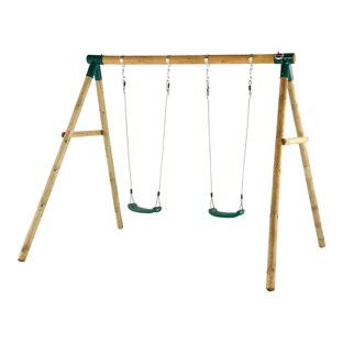 Holz-Schaukelset Doppelschaukel Marmoset