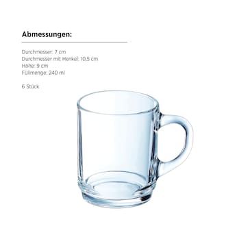 Teeglas-Set -