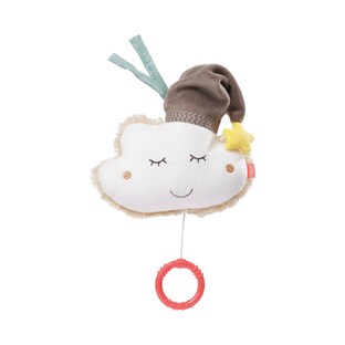 Peluche musicale nuage avec bonnet 14 cm