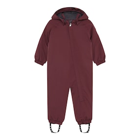 Schneeoverall mit abnehmbarer Kapuze
