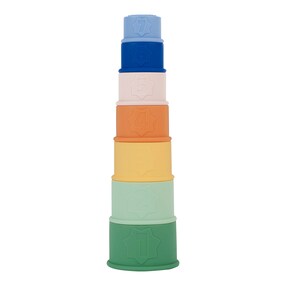 Stapelbecher Silikon 7tlg.