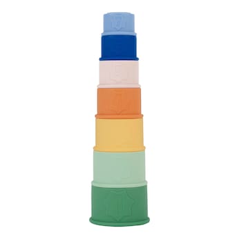 Stapelbecher Silikon 7tlg.