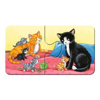 my first puzzles - Tierfamilien auf dem Bauernhof