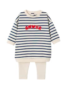 Baby-Set aus Kleid und Leggings AMOUR