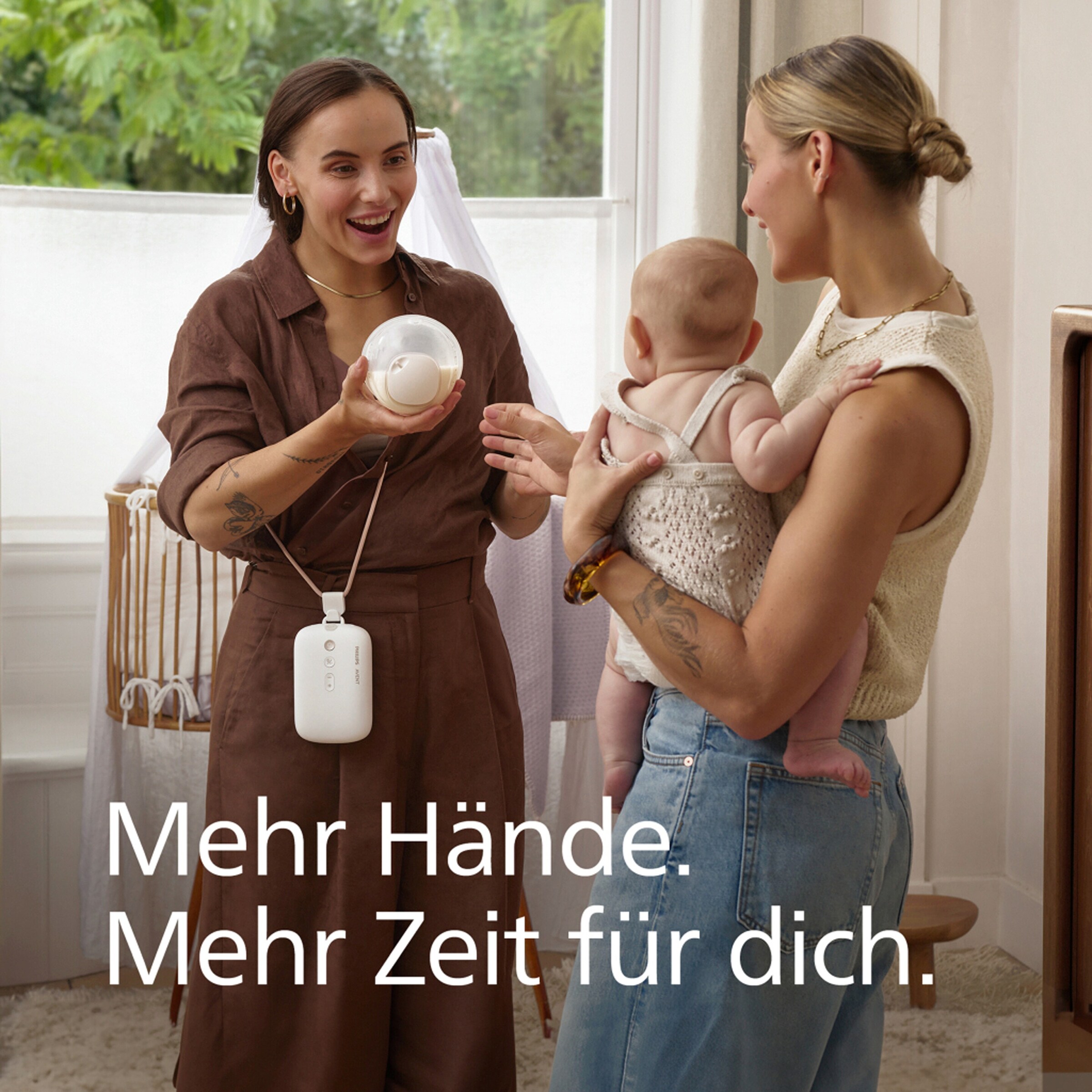 Thumbnail - Philips Avent Elektrische Einzel-Milchpumpe handsfree SCF543/11