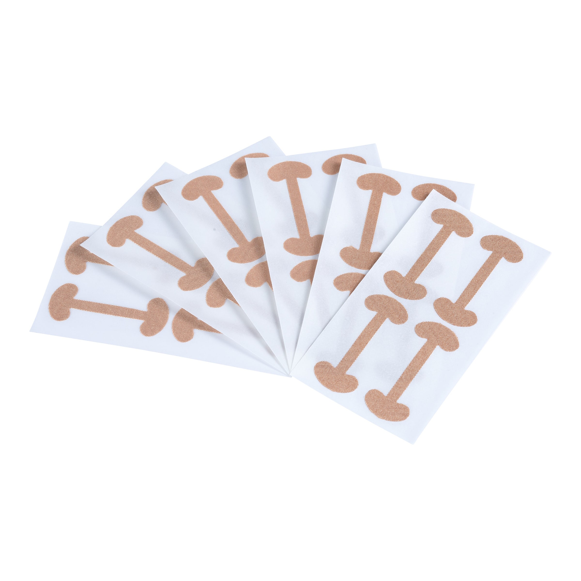 Zehennagel-Korrektor, 24 Stück beige