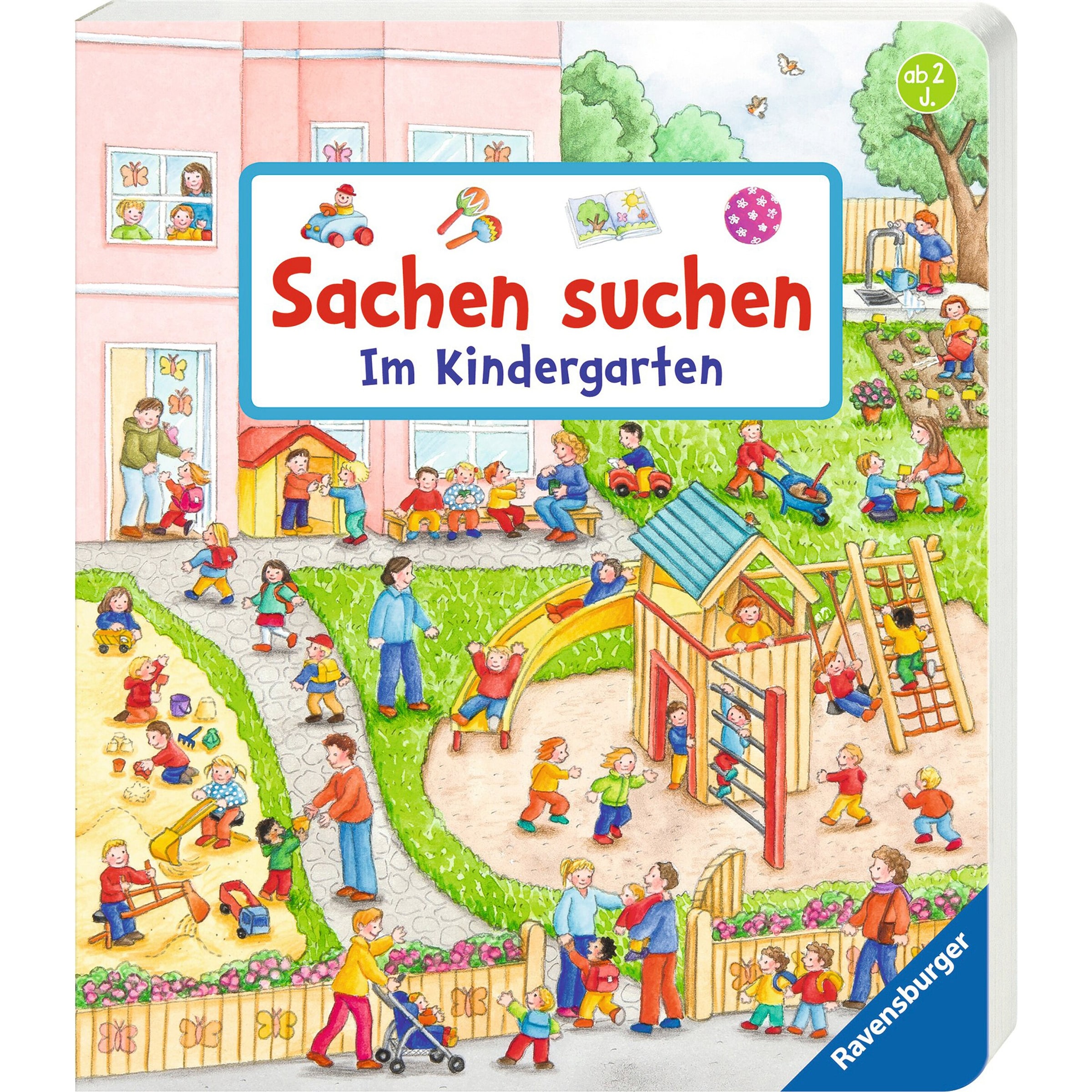 Ravensburger Pappbilderbücher Pappbilderbuch Sachen suchen - Im Kindergarten