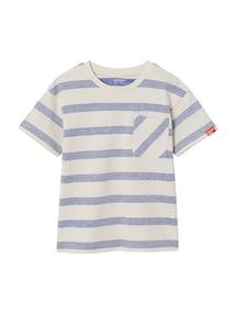 Jungen T-Shirt aus Waffelpikee