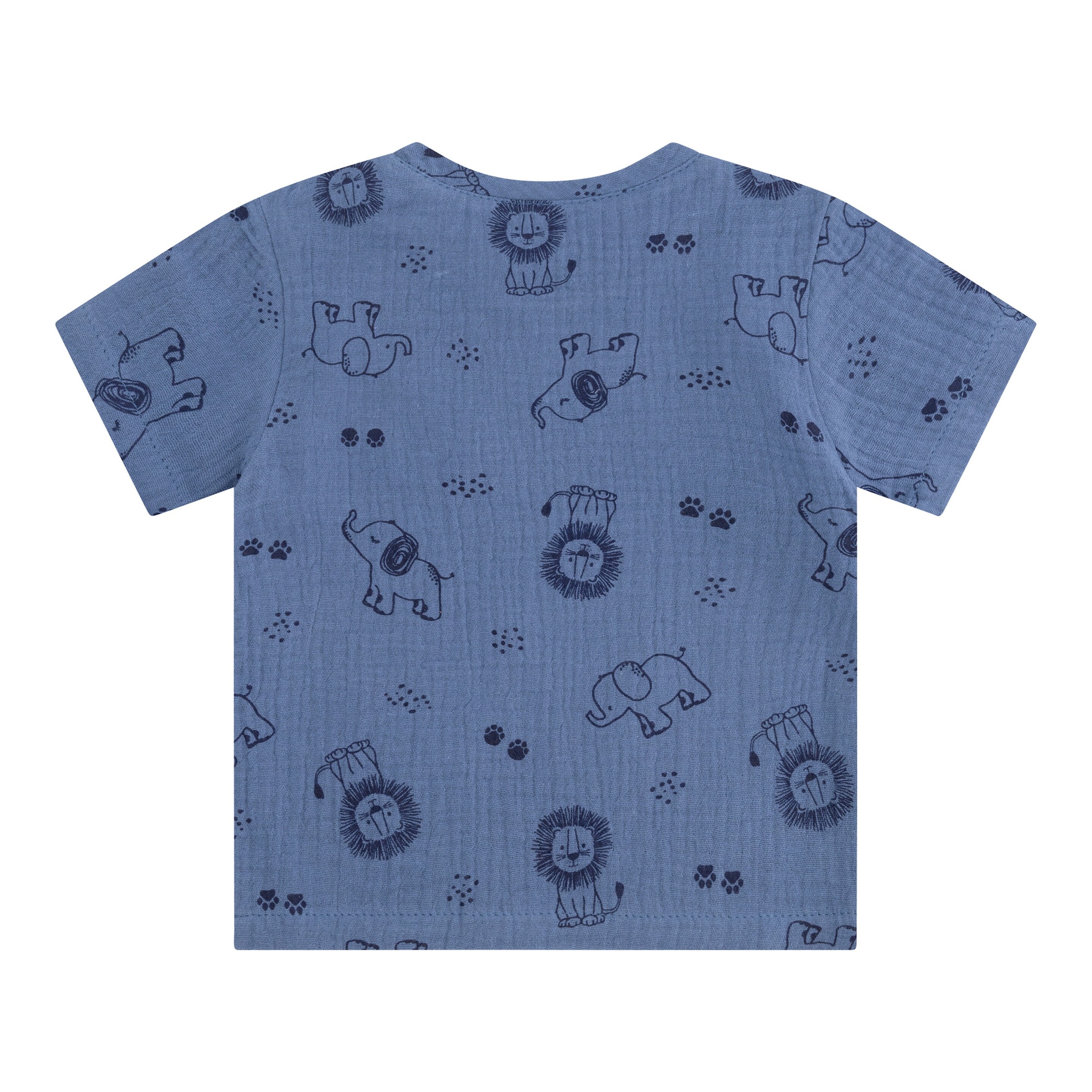 Salt And Pepper Musselin-T-Shirt Safari