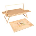 Puzzletisch mit Spielbrett-Deckel + LED-Licht für 1500 Teile