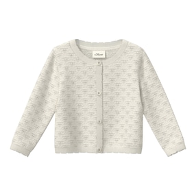 Ajour-Strickjacke