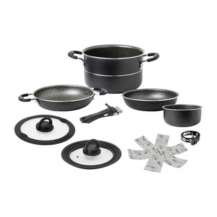 Batterie de casseroles et de poêles Pirate, 9 pièces