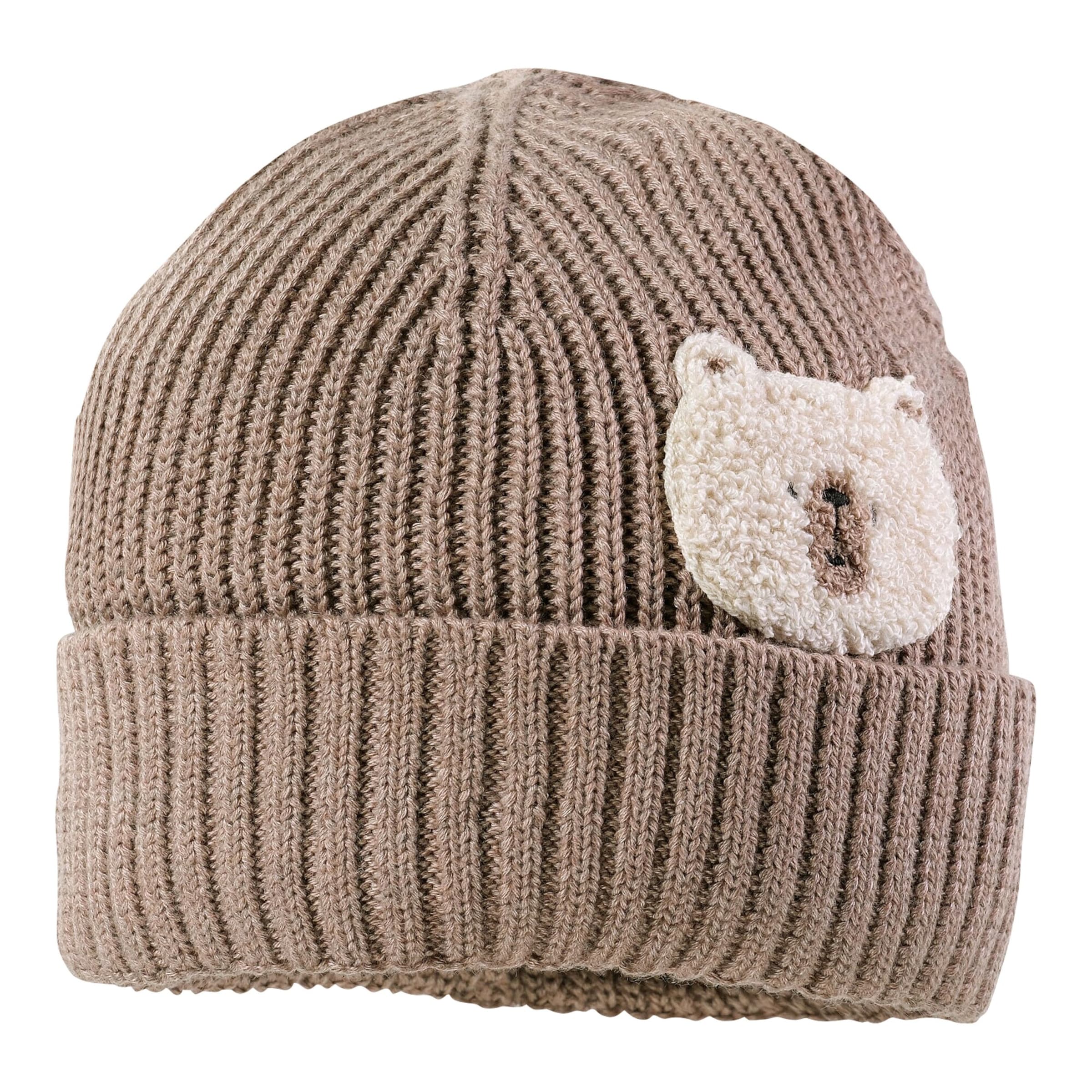 Maximo Winter-Strickmütze Bär