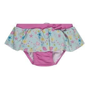 Maillot-couche de bain avec protection anti-UV coquillages