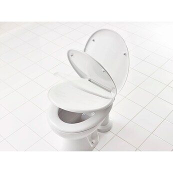 WC-Erhöhung mit Absenk-Automatik  