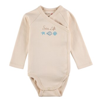 2er-Pack Wickelbodys langarm Sea Life