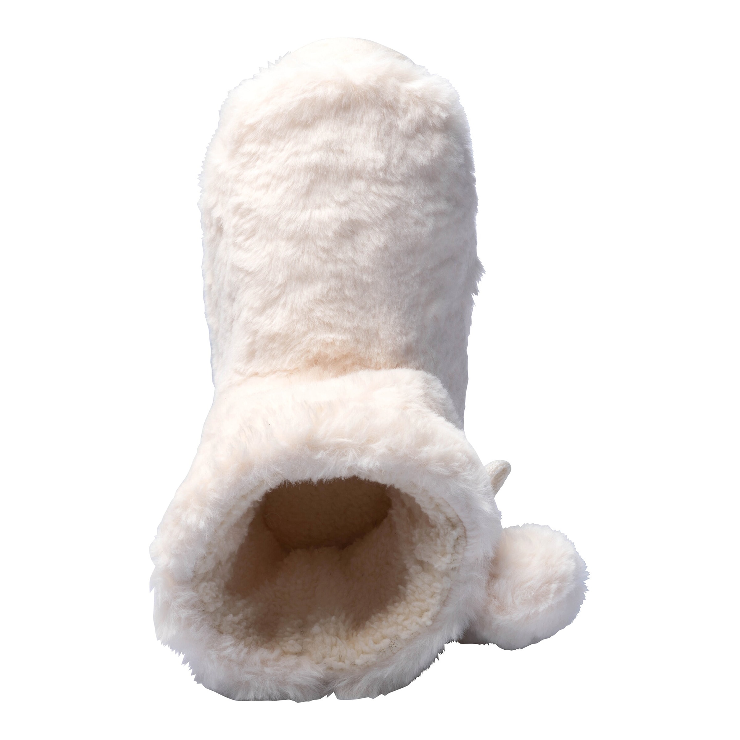Kuschelstiefel mit Bommel