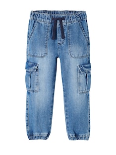 Jungen Cargo-Jeans  mit Dehnbund