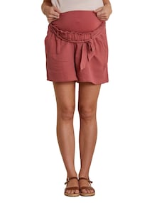 Umstands-Shorts aus Musselin