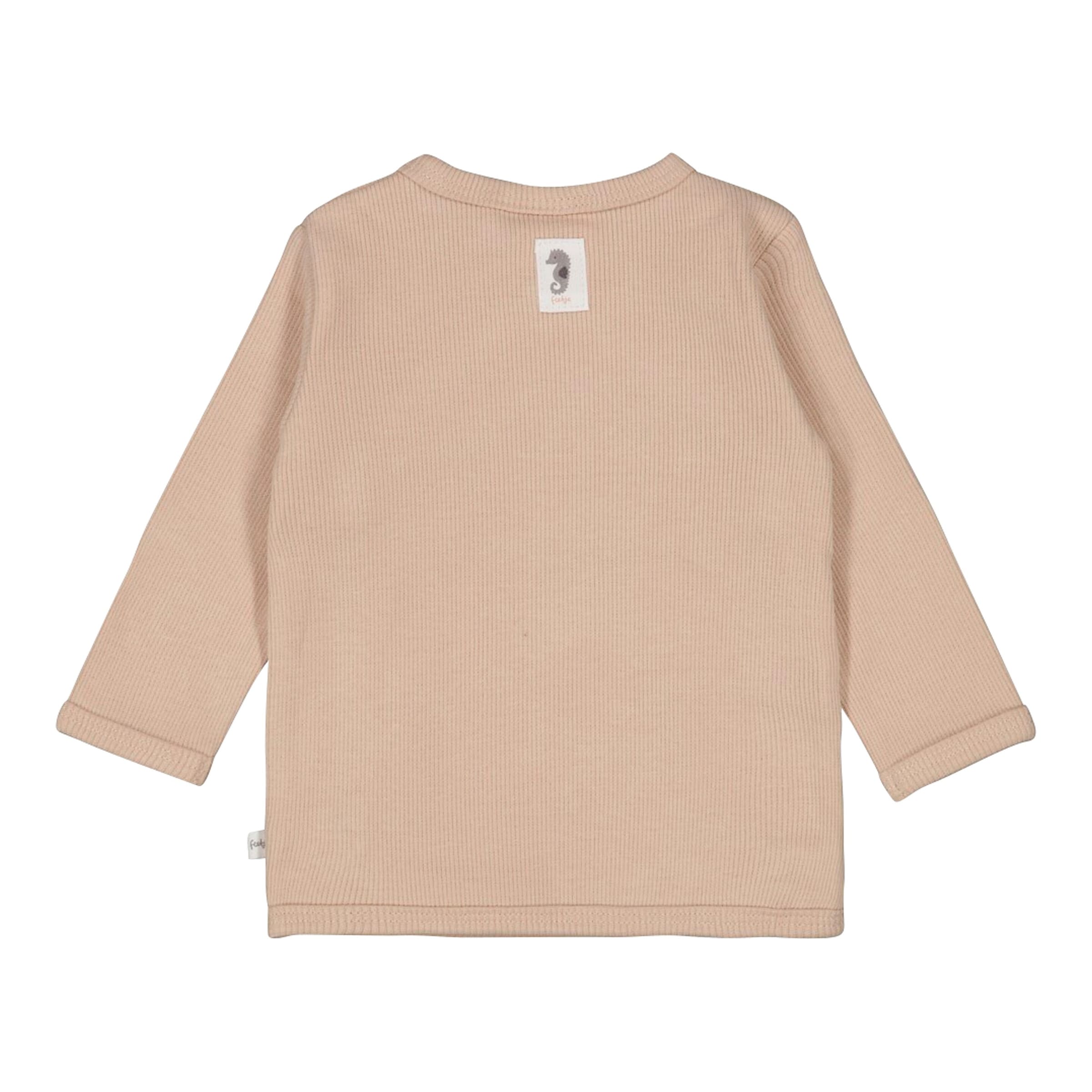 Feetje Wickelshirt langarm Seepferdchen Rippqualität