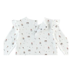 Shirt langarm Farm Life Volant