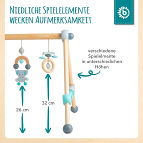 Spielbogen aus Holz - ab Geburt