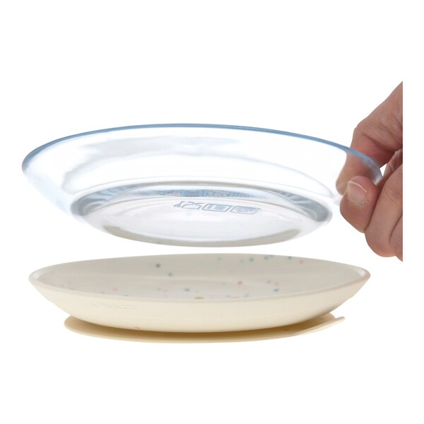 Lässig - | Geschirrset baby-walz und Silikon Glas aus 3-tlg