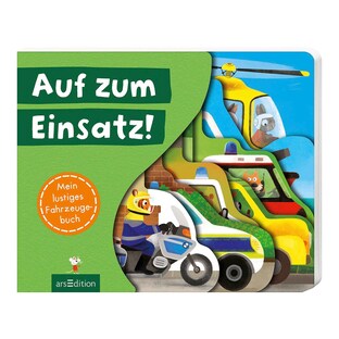 Pappbilderbuch Auf zum Einsatz! - Mein lustiges Fahrzeugebuch