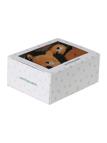 Baby Geschenk-Set: Schmusetuch, Rassel & Stofftuch