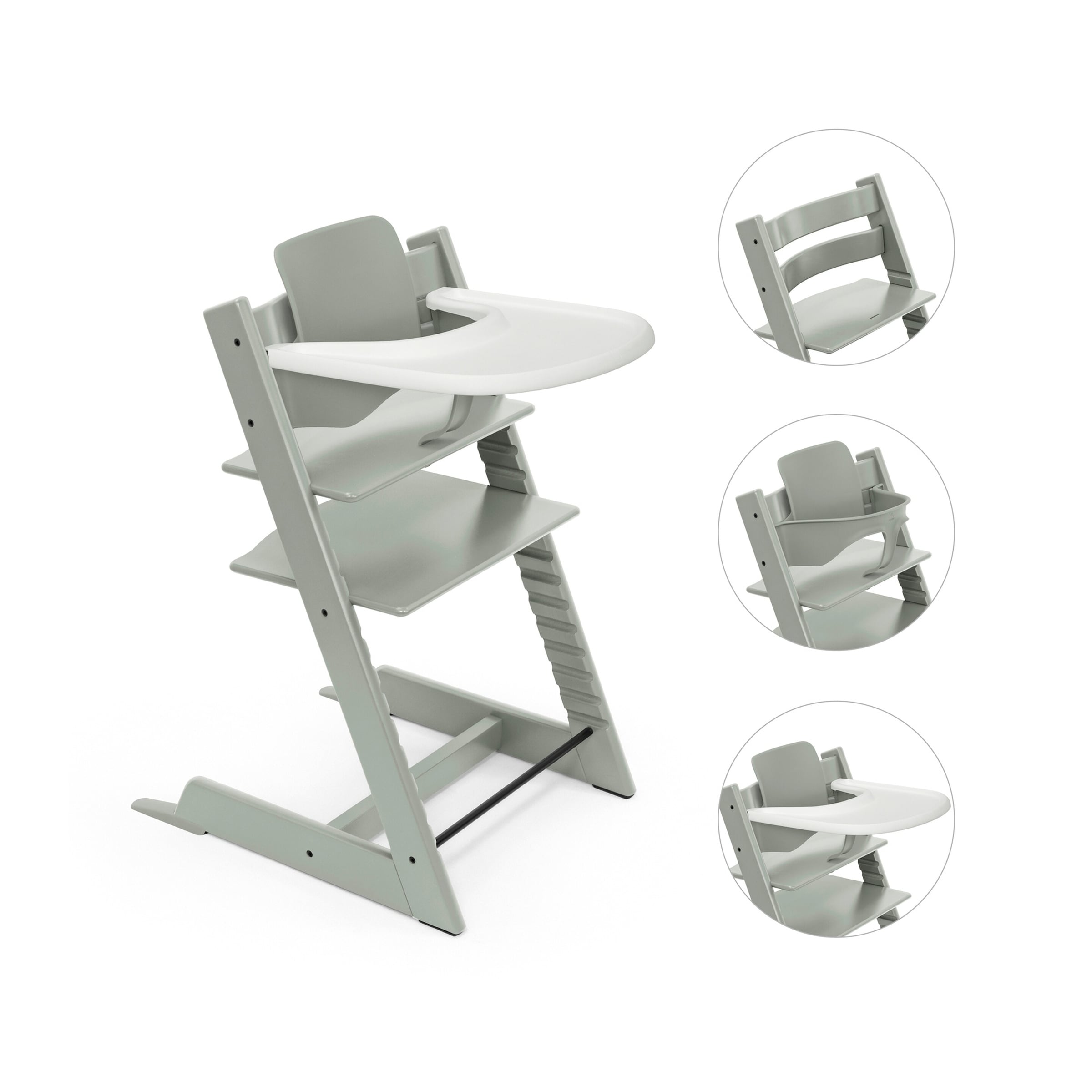 Stokke® Tripp Trapp® Bundle Treppenhochstuhl inklusive Babyset & Tray