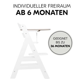Hochstuhltisch Alpha Click Tray