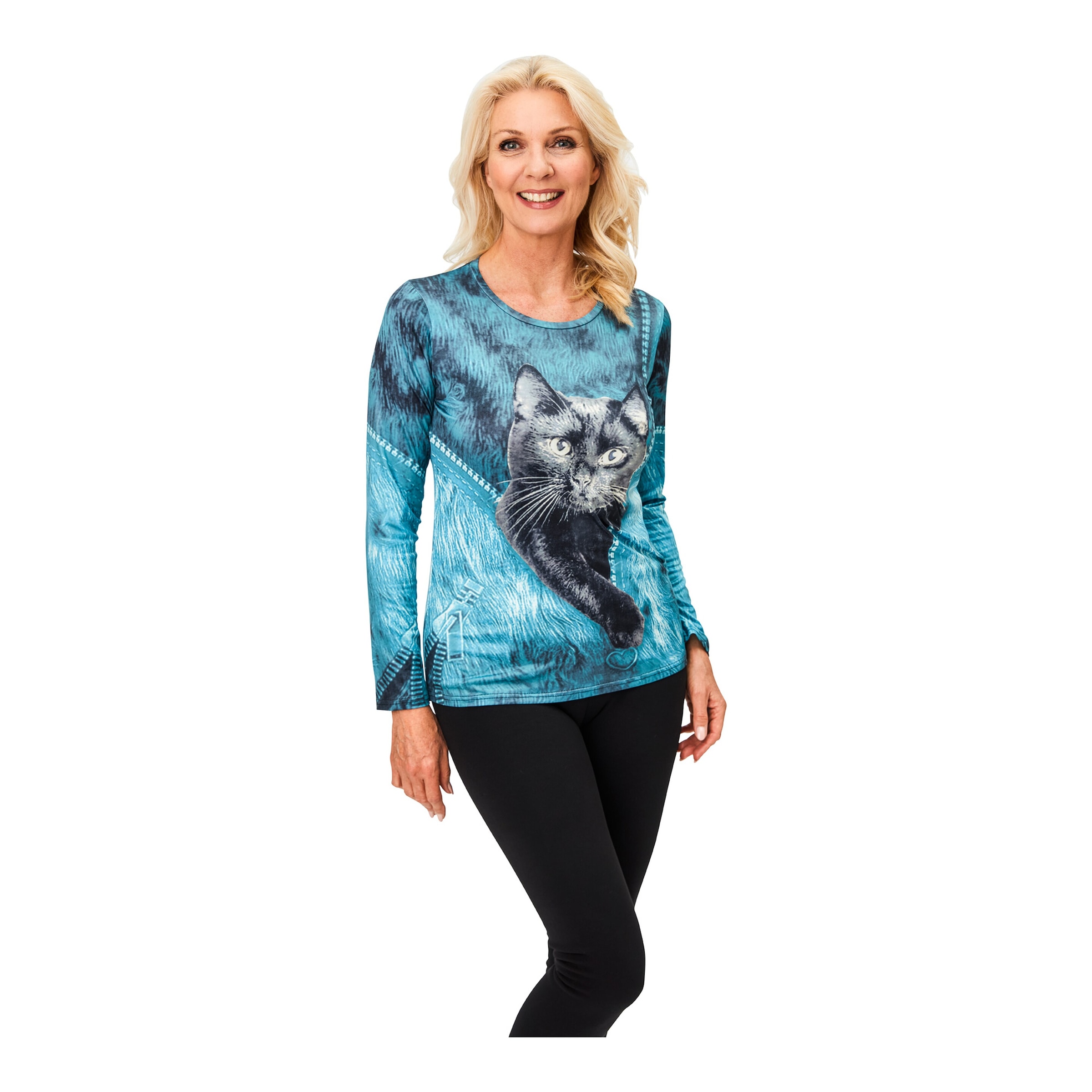 Langarmshirt "Kater Felix"