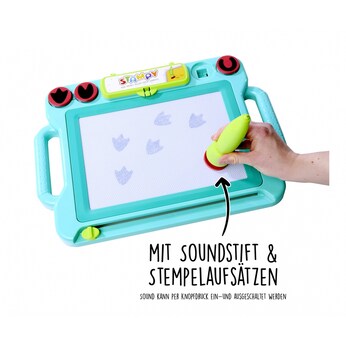 Maltafel mit Soundstift Stampy