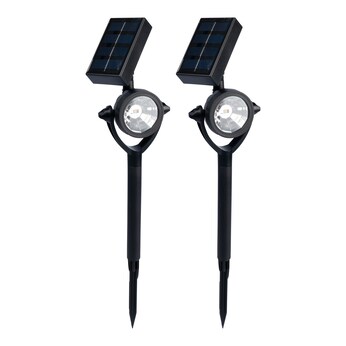 Solar-Sicherheits-Wegleuchte, 2 Stück