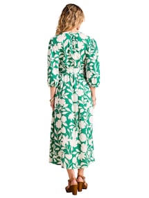 Maxikleid mit Blumen für Schwangerschaft und Stillzeit