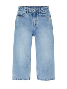Weite Mädchen Jeans mit Dehnbund, Bundweite verstellbar