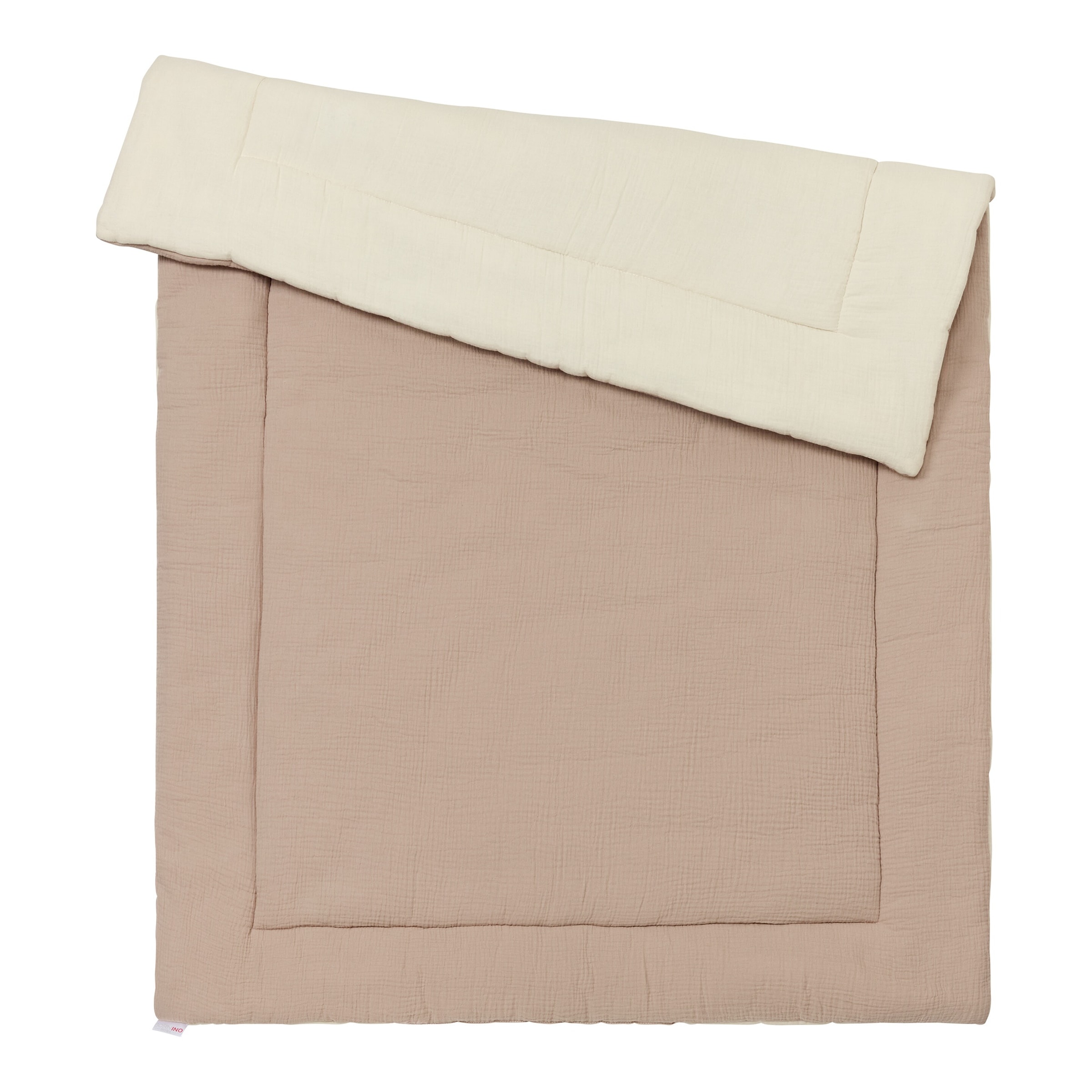 Bornino Home Wende-Krabbeldecke Musselin 100x150 cm
