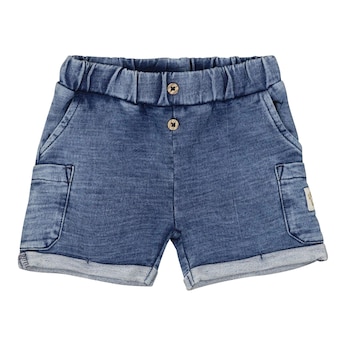 Short en molleton denim