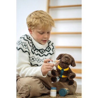 Kuscheltier Haustier Set Hund